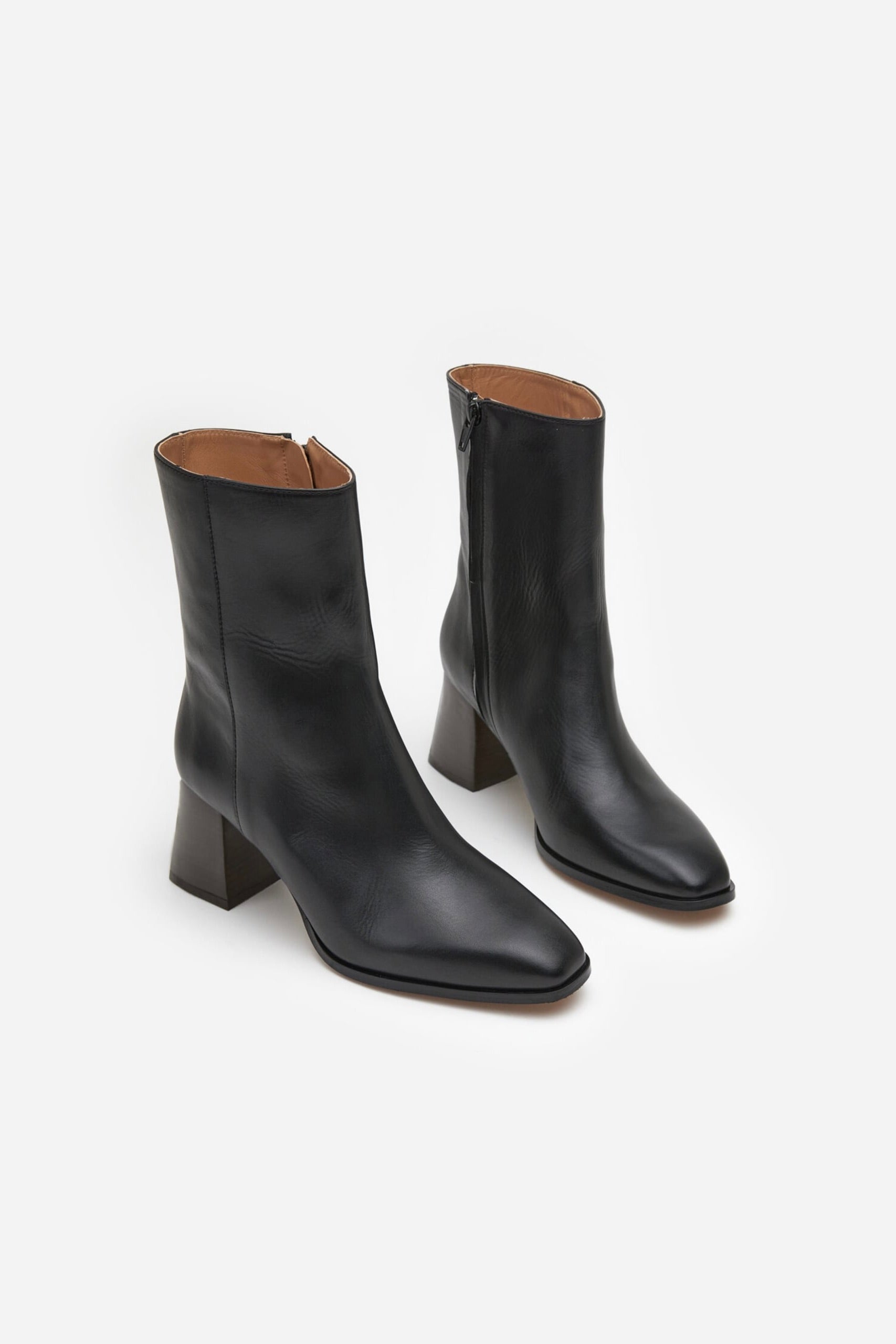 Bottines Christa Cuir Noir