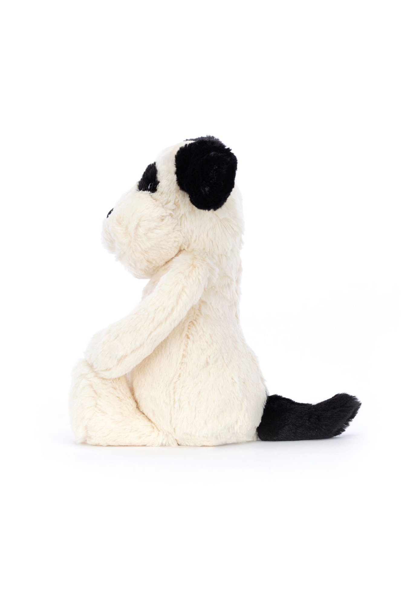 Peluche Puppy Black & Cream
