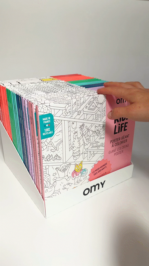 Poster Geant à Colorier