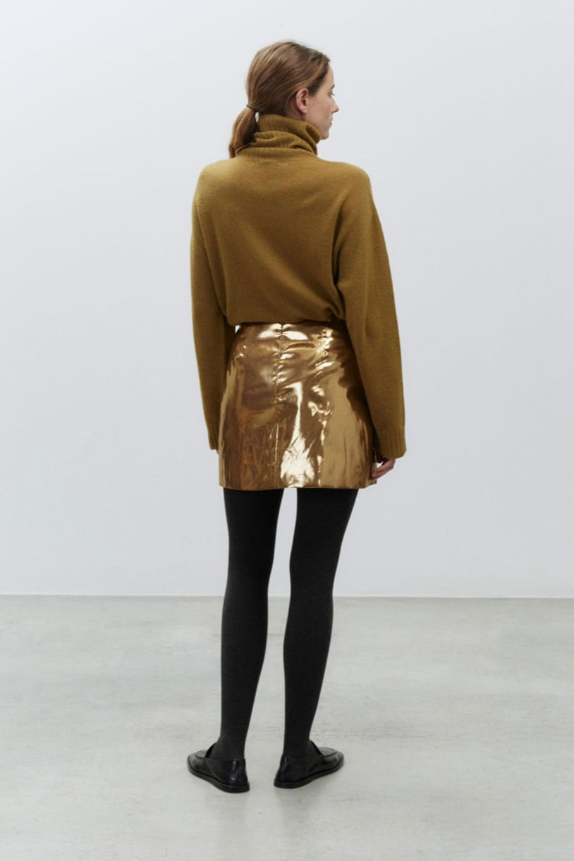 Jupe Minigonna Gold
