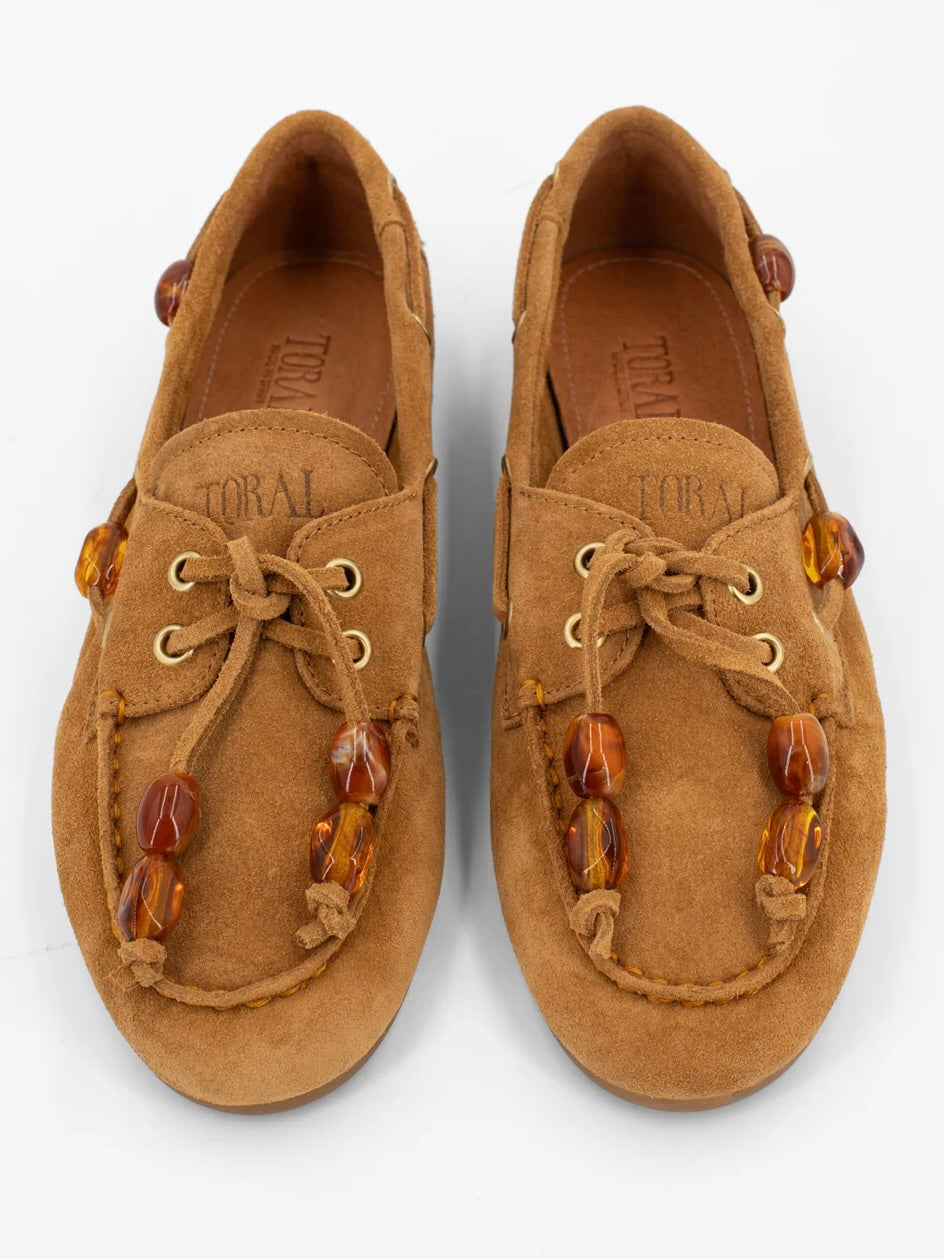 Mocassins Nahua Amber/Gołd