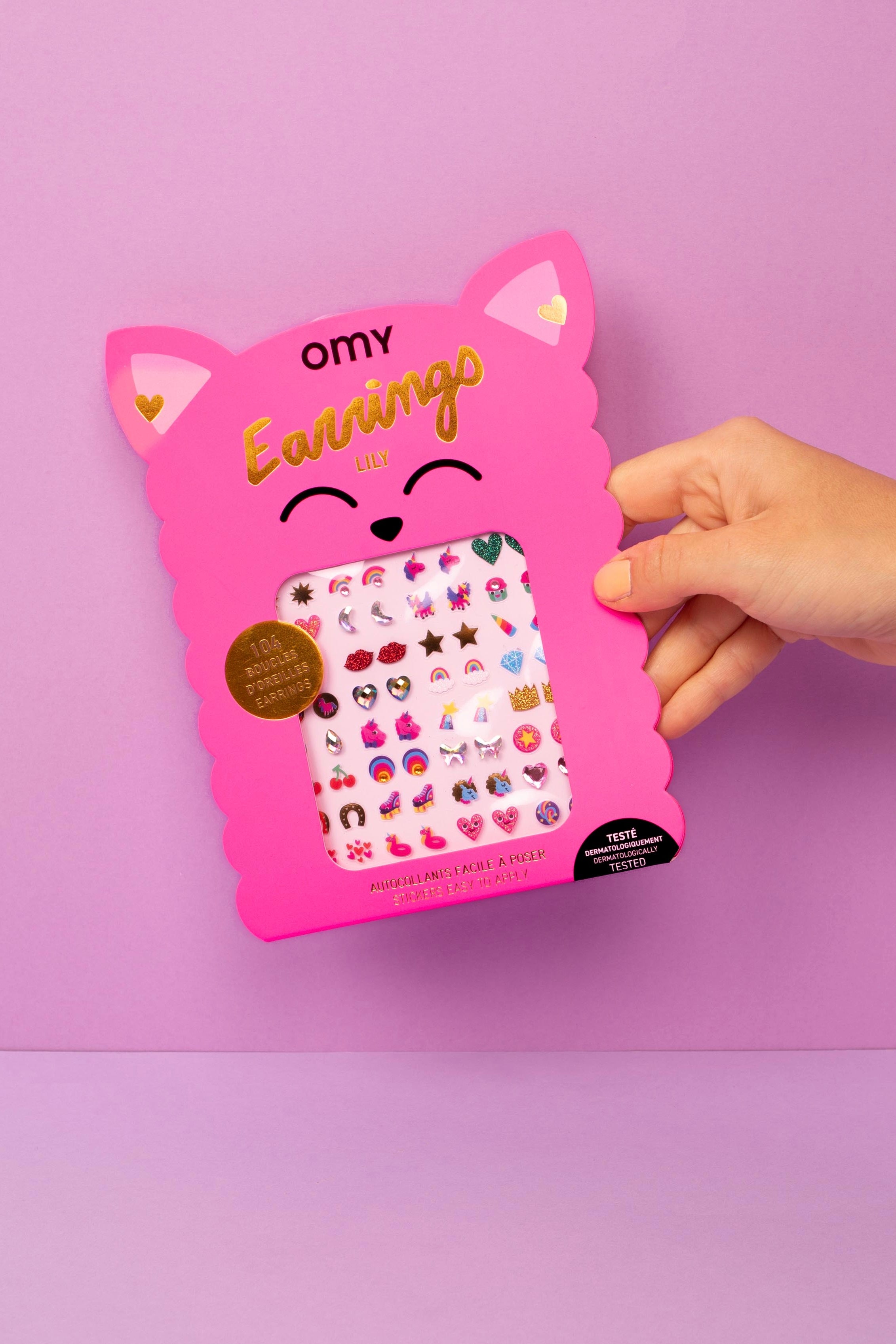 Earrings Stickers Lily