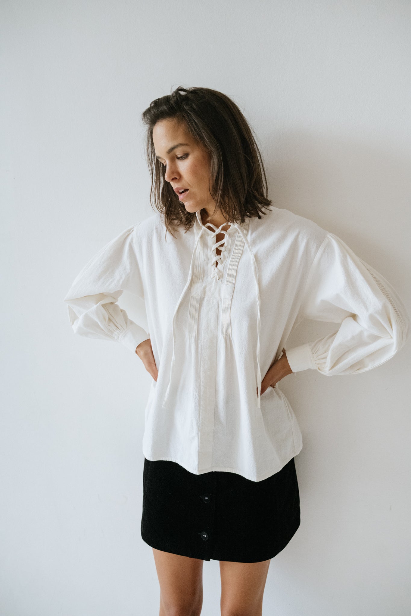 Blouse Sparrow White