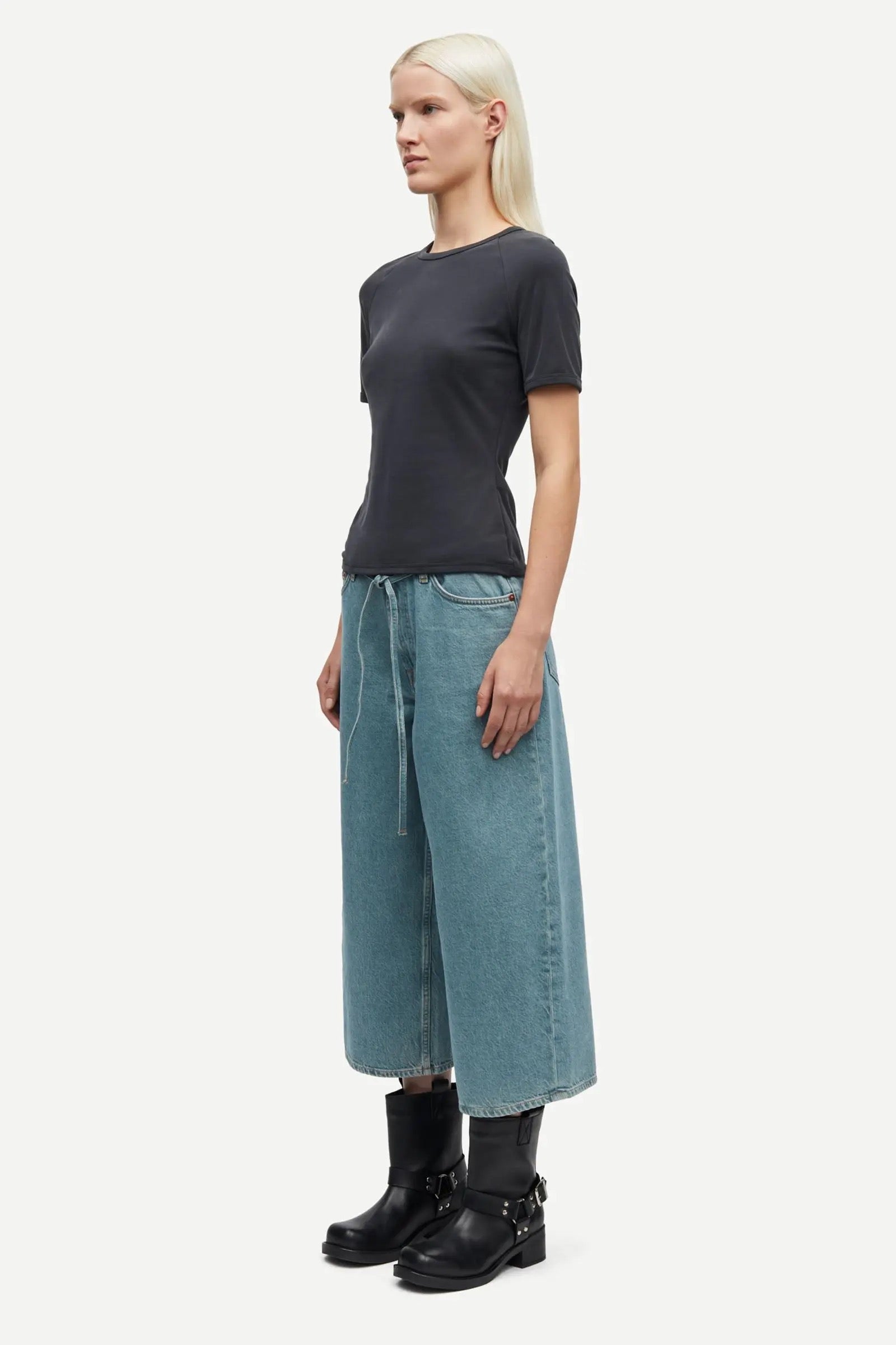 Jeans Saharper Culotte Caribbean Blue