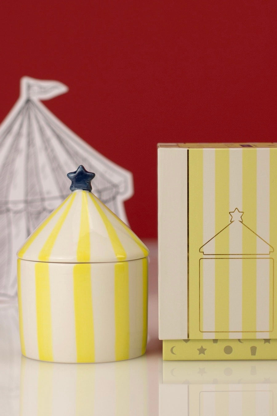 Bougie Carnaval : Ambre et Bergamote