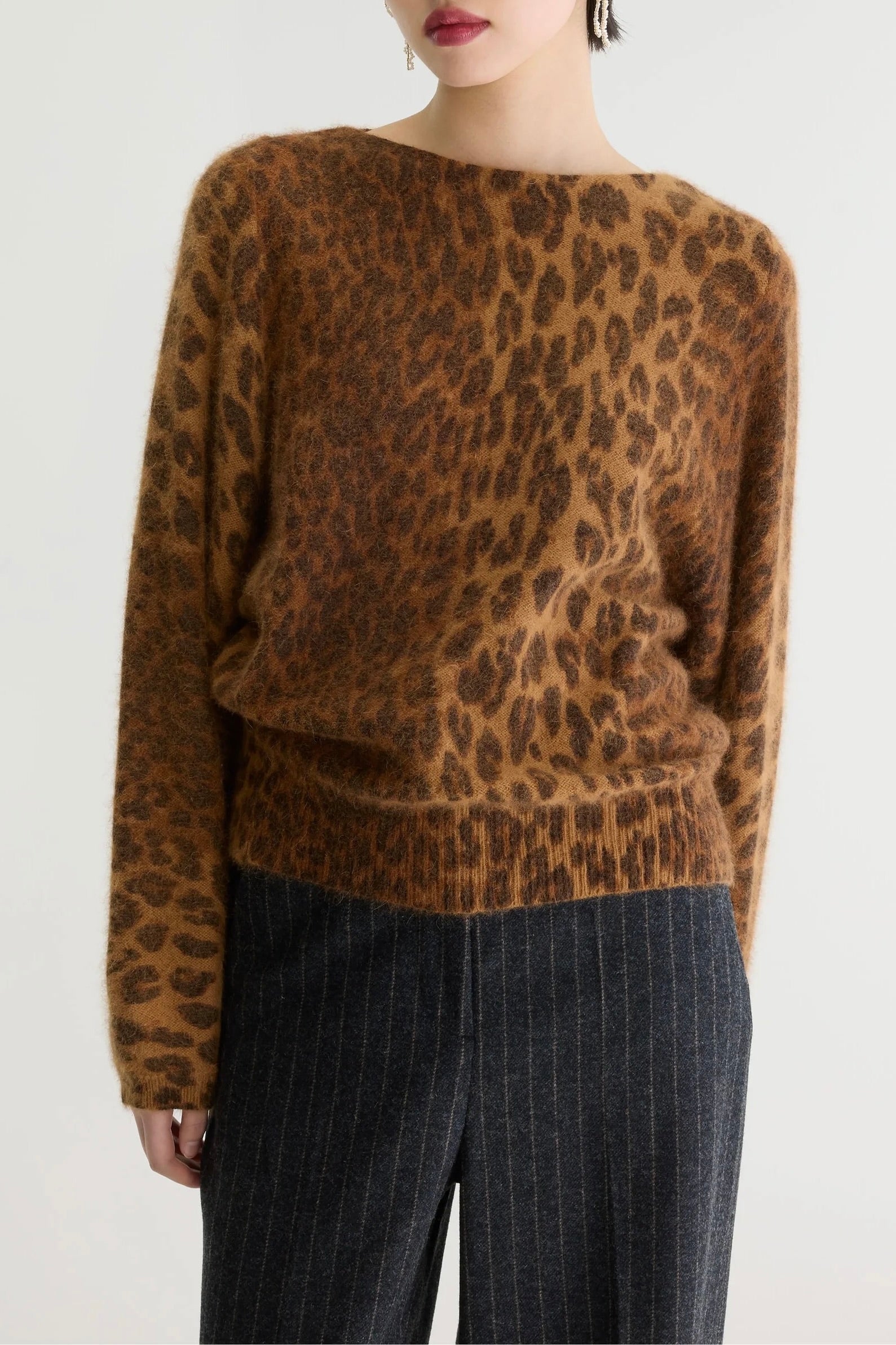 Pull Dioal Bellerose imprimé léopard Combo-A — Bonny lyon