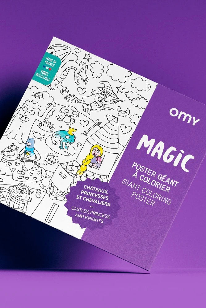 Poster Geant à Colorier