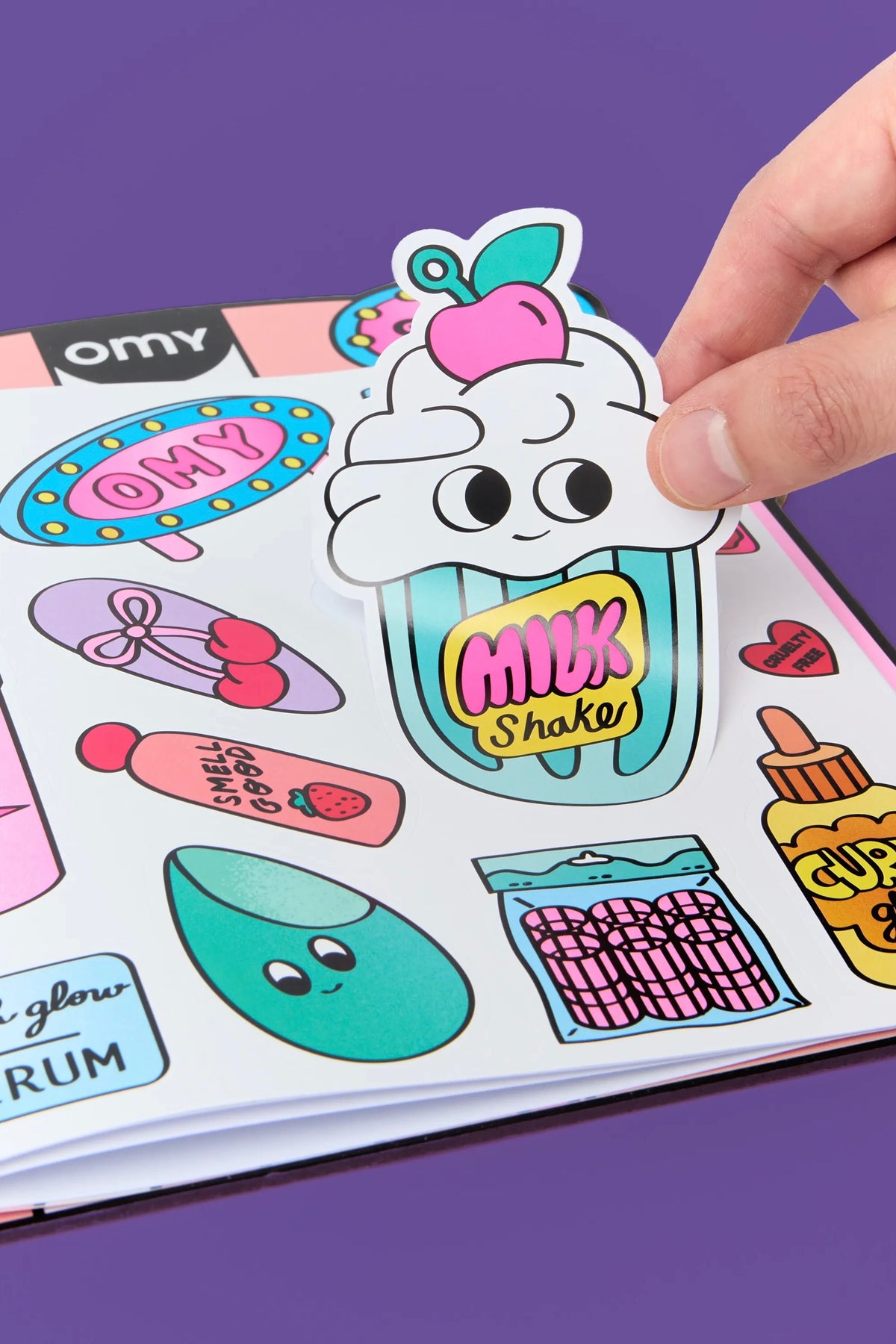 Carnet de Coloriage & Stickers Beauty ou Sushi