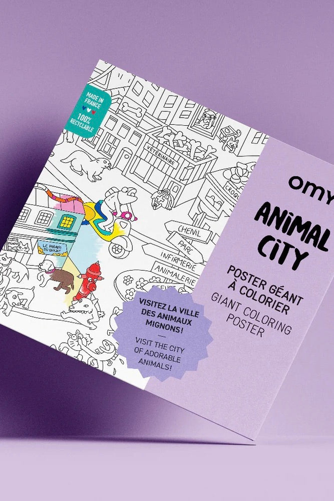 Poster Geant à Colorier