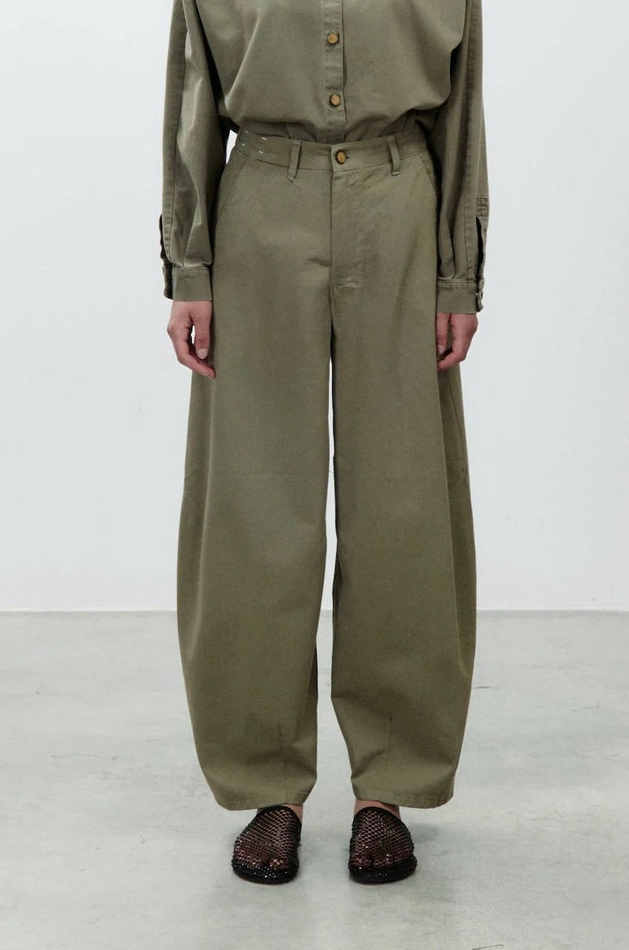 Pantalon Sporty Gabardine Barrel