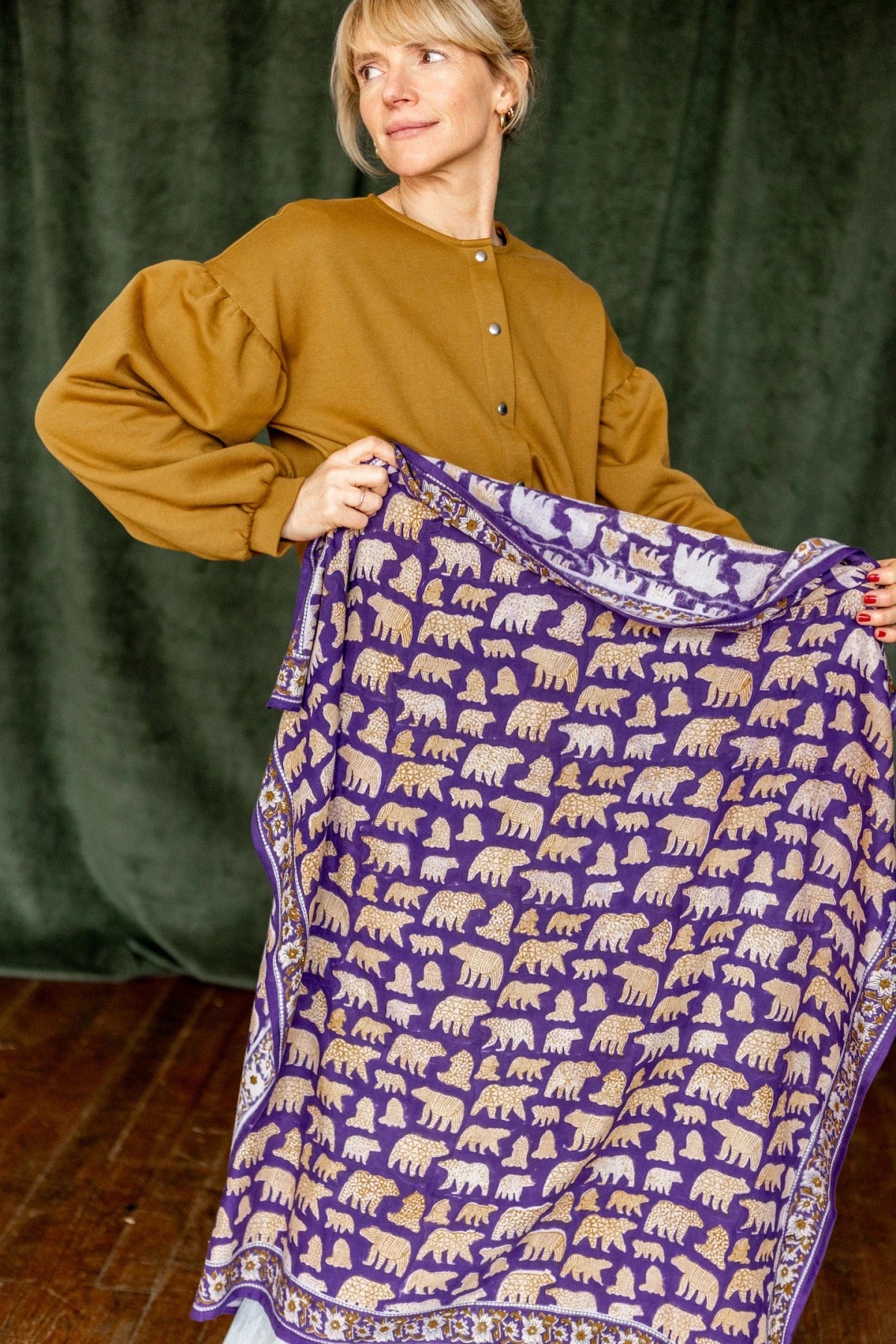 Big Foulard Latika Ours