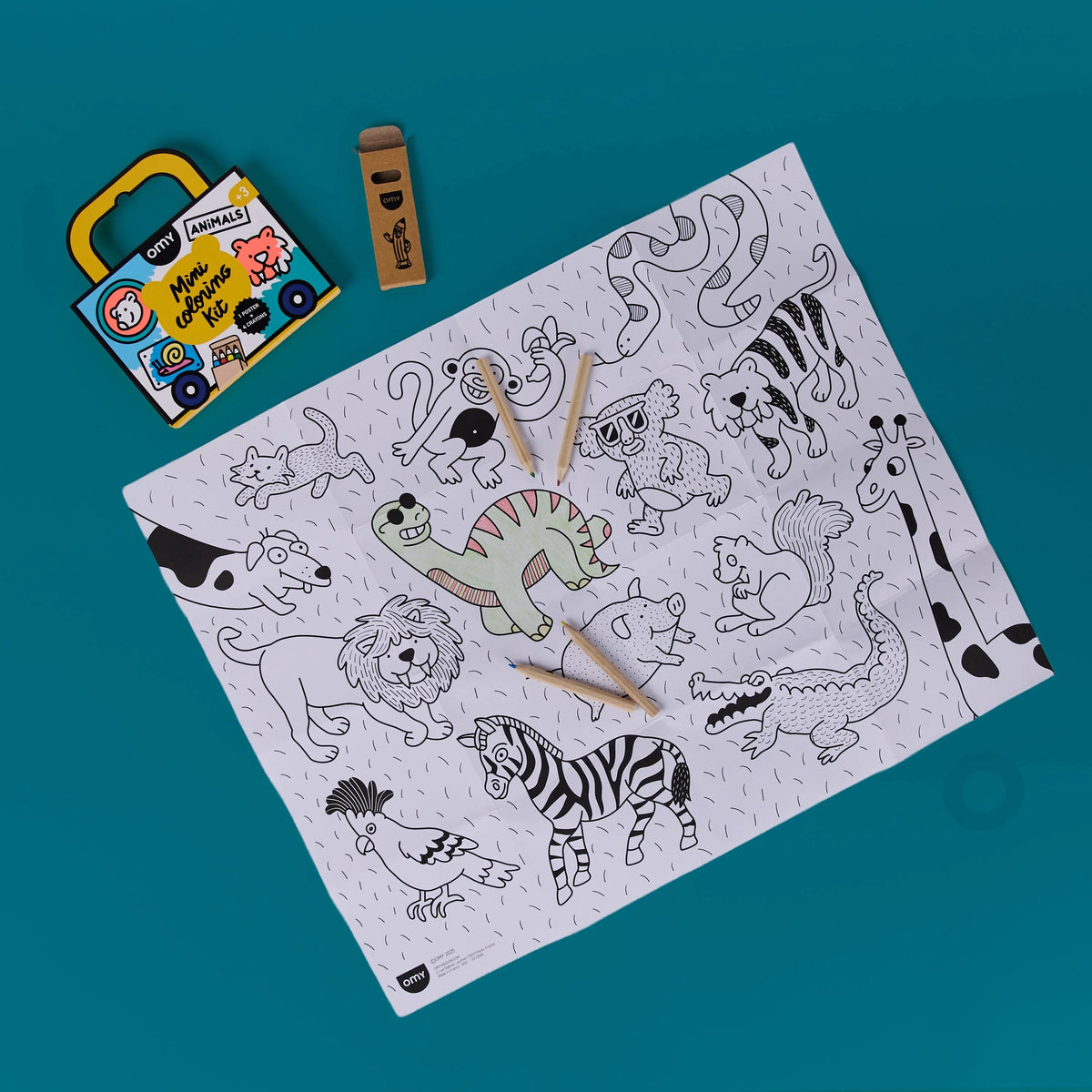 Mini Kit de Coloriage Voyage
