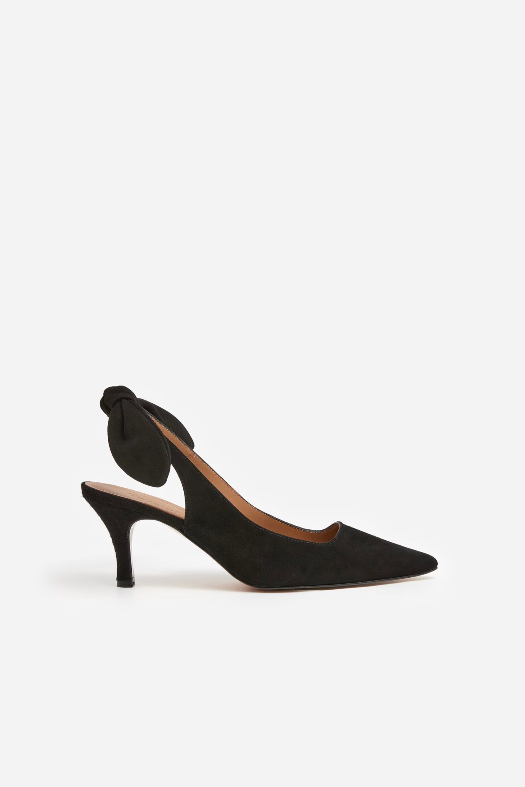 Escarpins Franchesca Bow Suede Noir