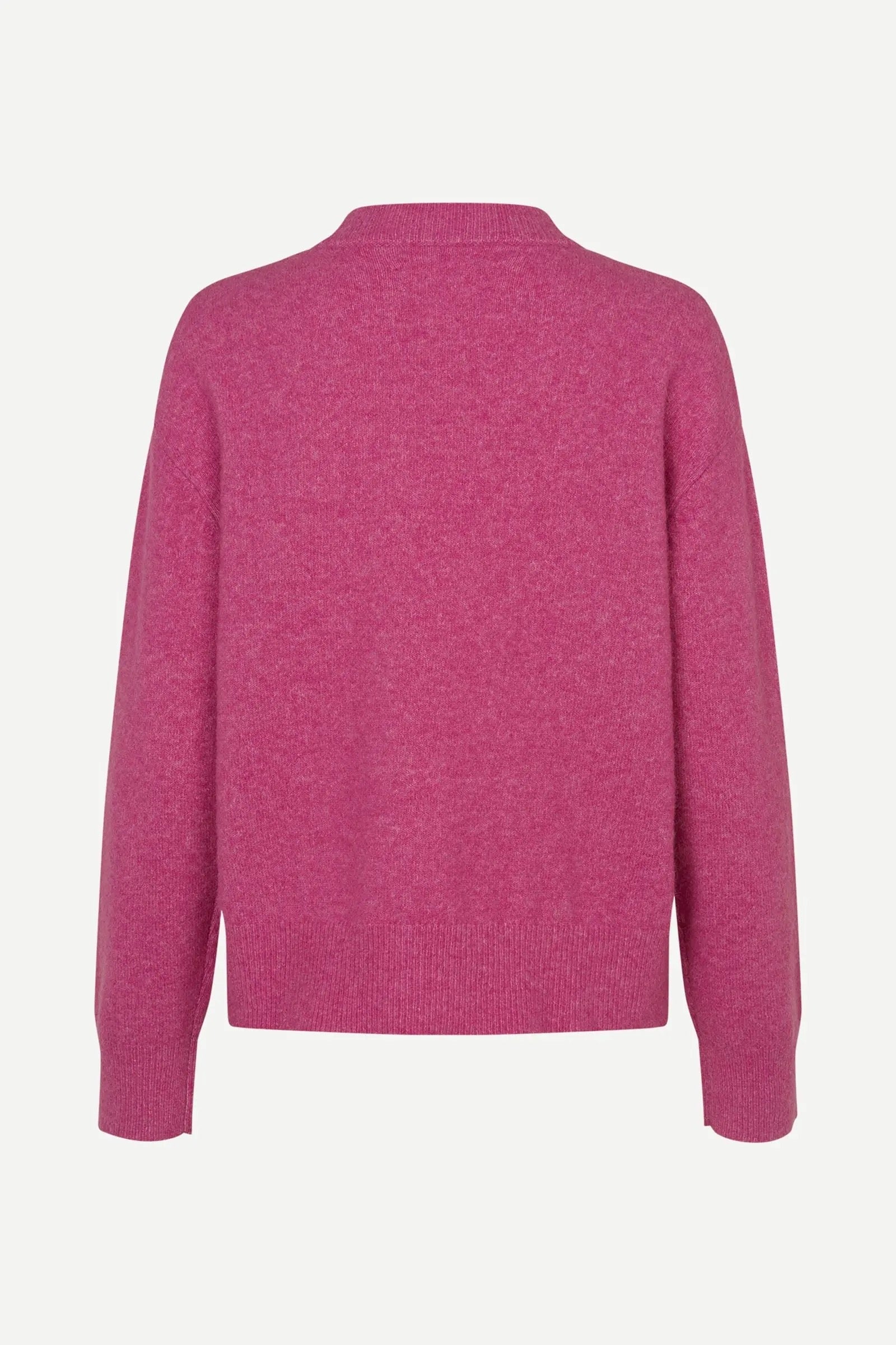 Pull col rond coupe droite en laine alpaga Anour Samsoe Samsoe -- Bonny Lyon