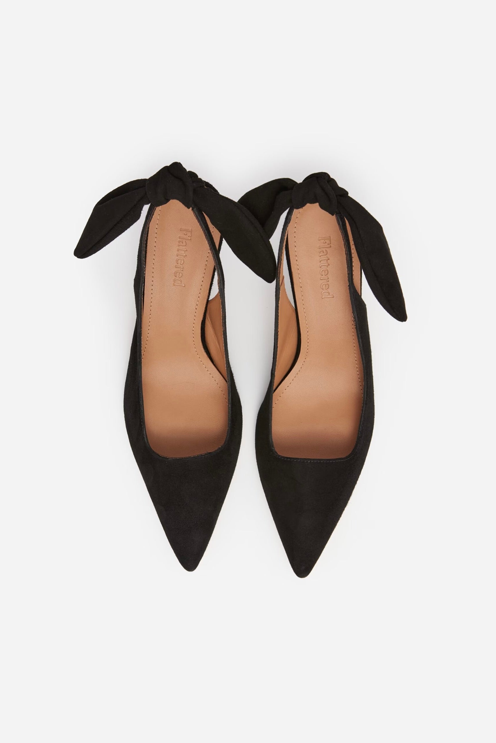 Escarpins Franchesca Bow Suede Noir