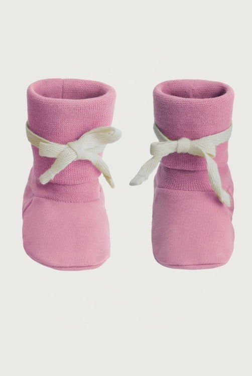 Chaussons bébé en jersey souple coton organique Gray Label -- Bonny Lyon