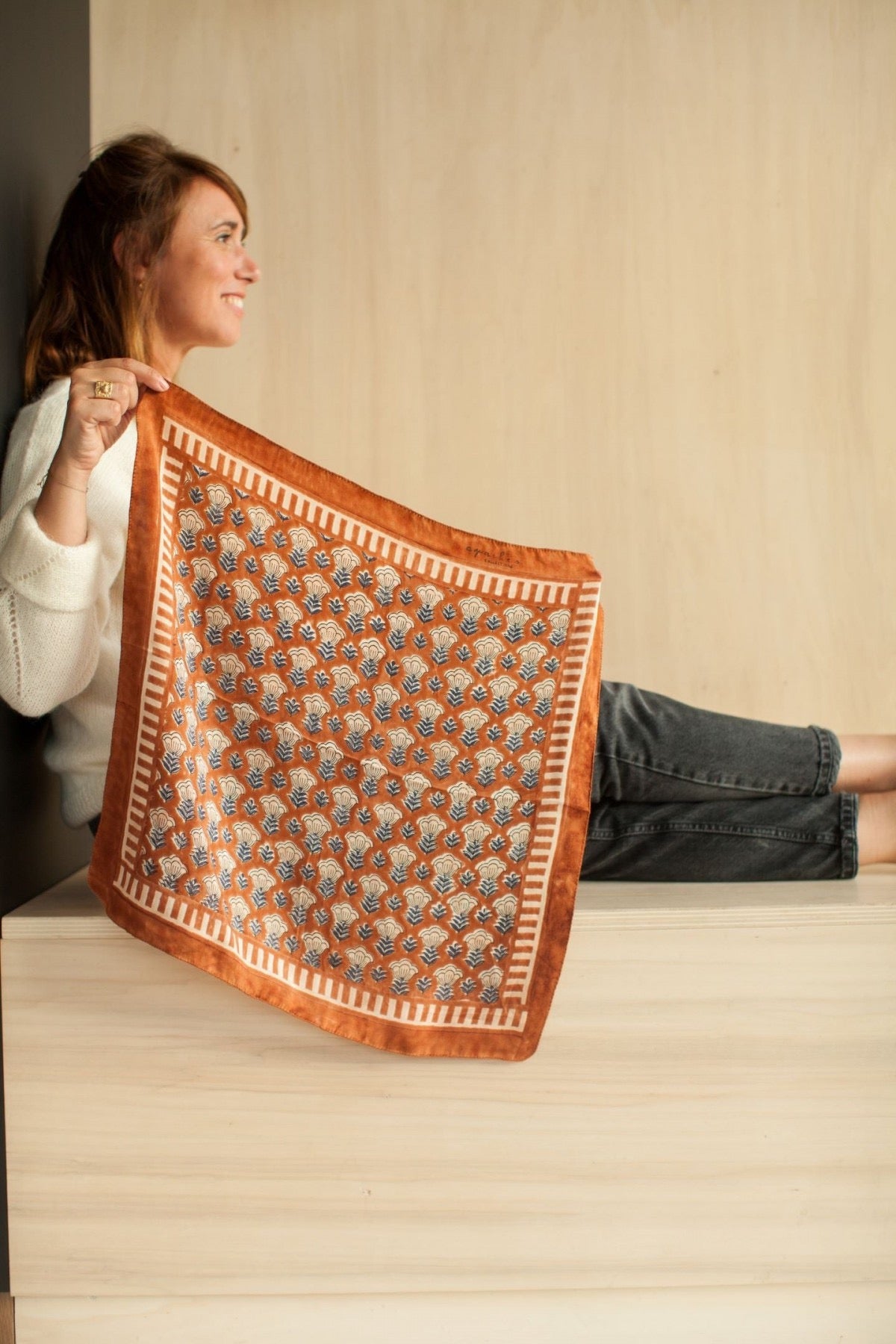 Foulard Manika Poppy