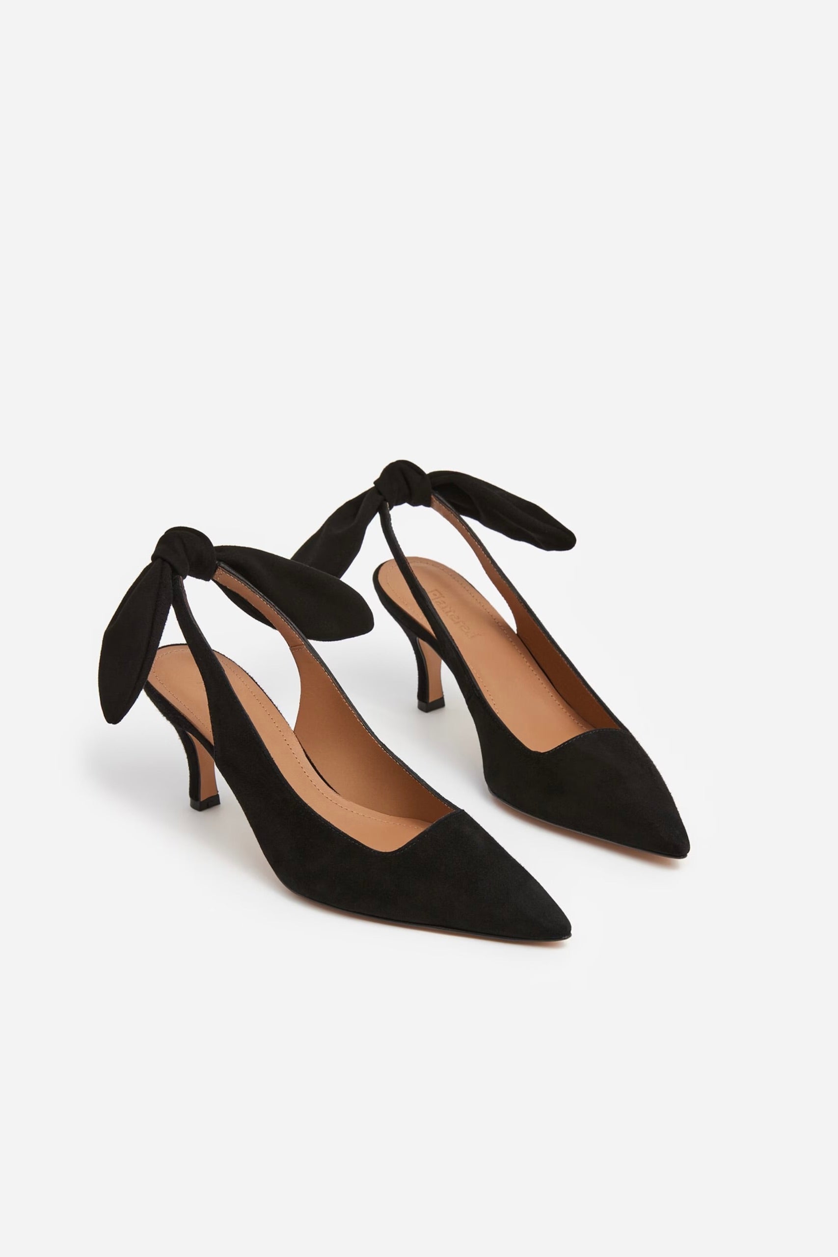 Escarpins Franchesca Bow Suede Noir