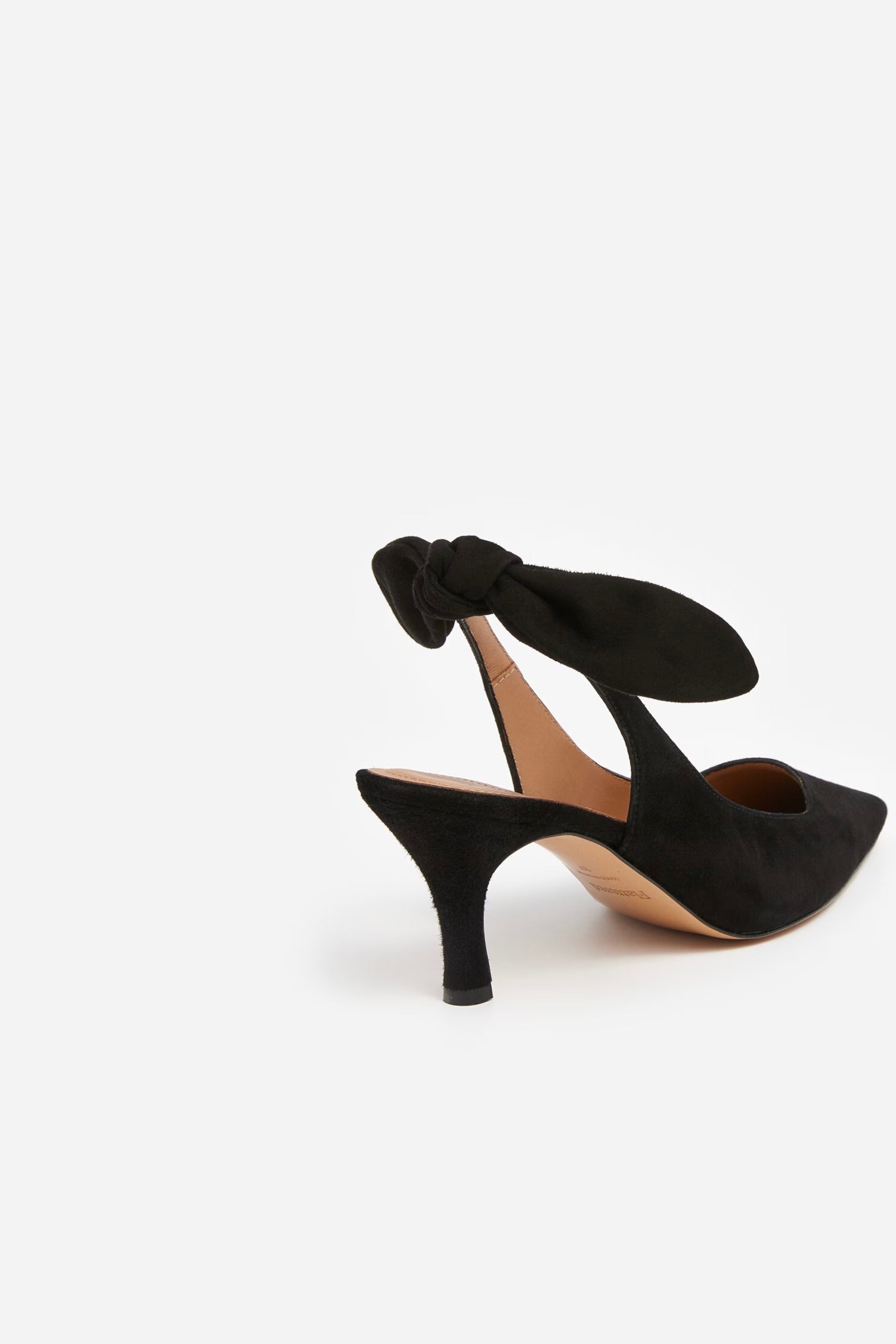 Escarpins Franchesca Bow Suede Noir