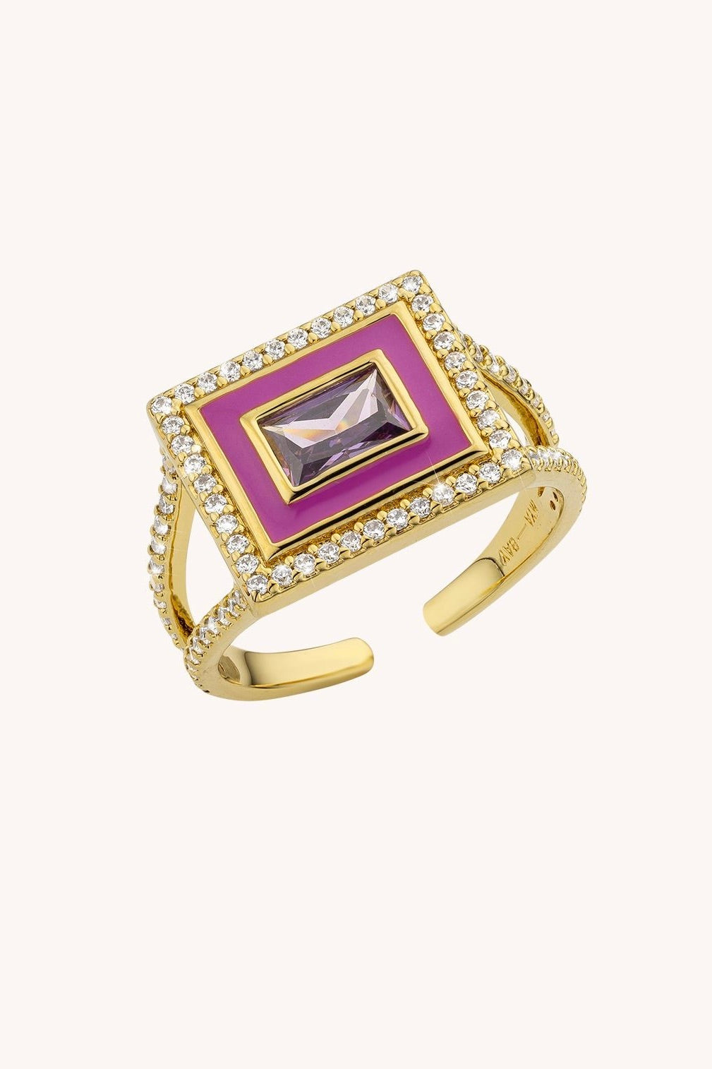 Bague Fuchsia El Paso