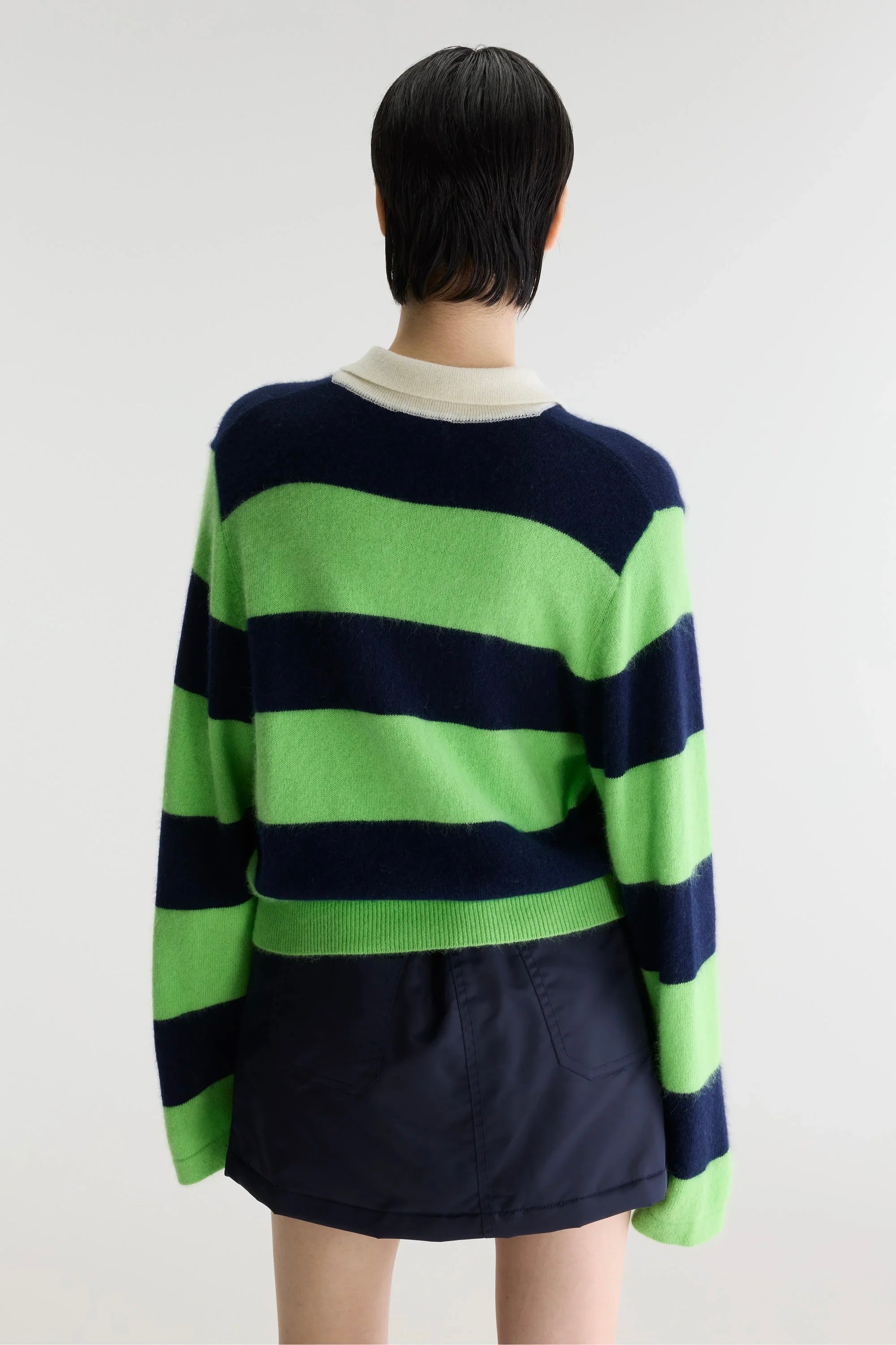 Pull polo Dusto Bellerose rayures Stripe-A — Bonny Lyon
