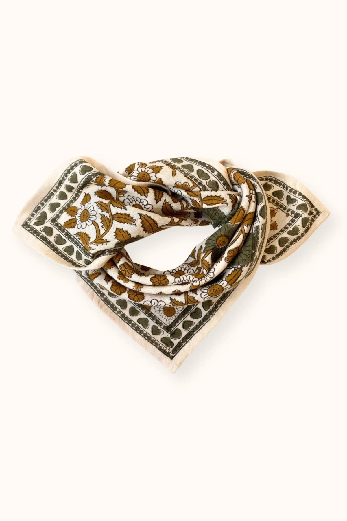 Small Foulard Manika Coeur