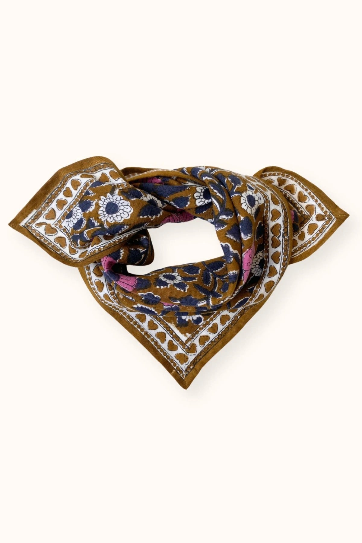 Small Foulard Manika Coeur