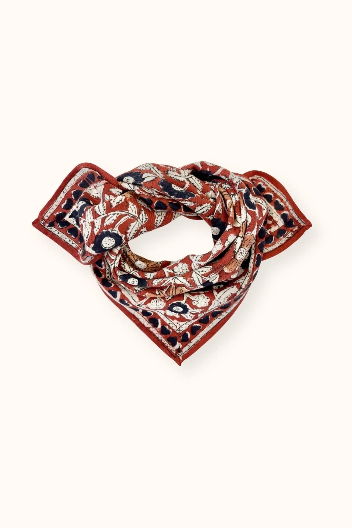 Small Foulard Manika Coeur