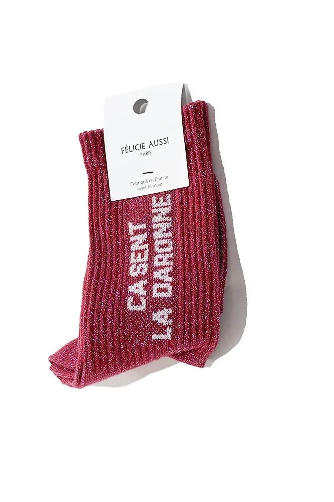 Chaussettes à Paillettes Félicie Aussi
