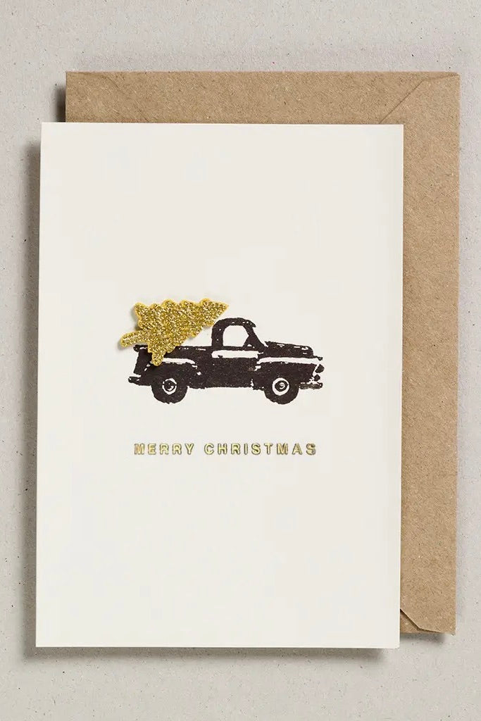 Carte Camion de Noel