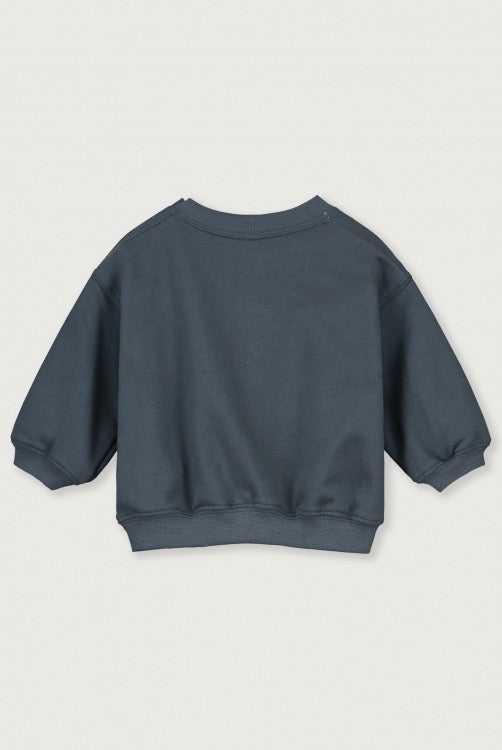 Sweatshirt pour bébé en molleton de coton organique Gray Label -- Bonny Lyon