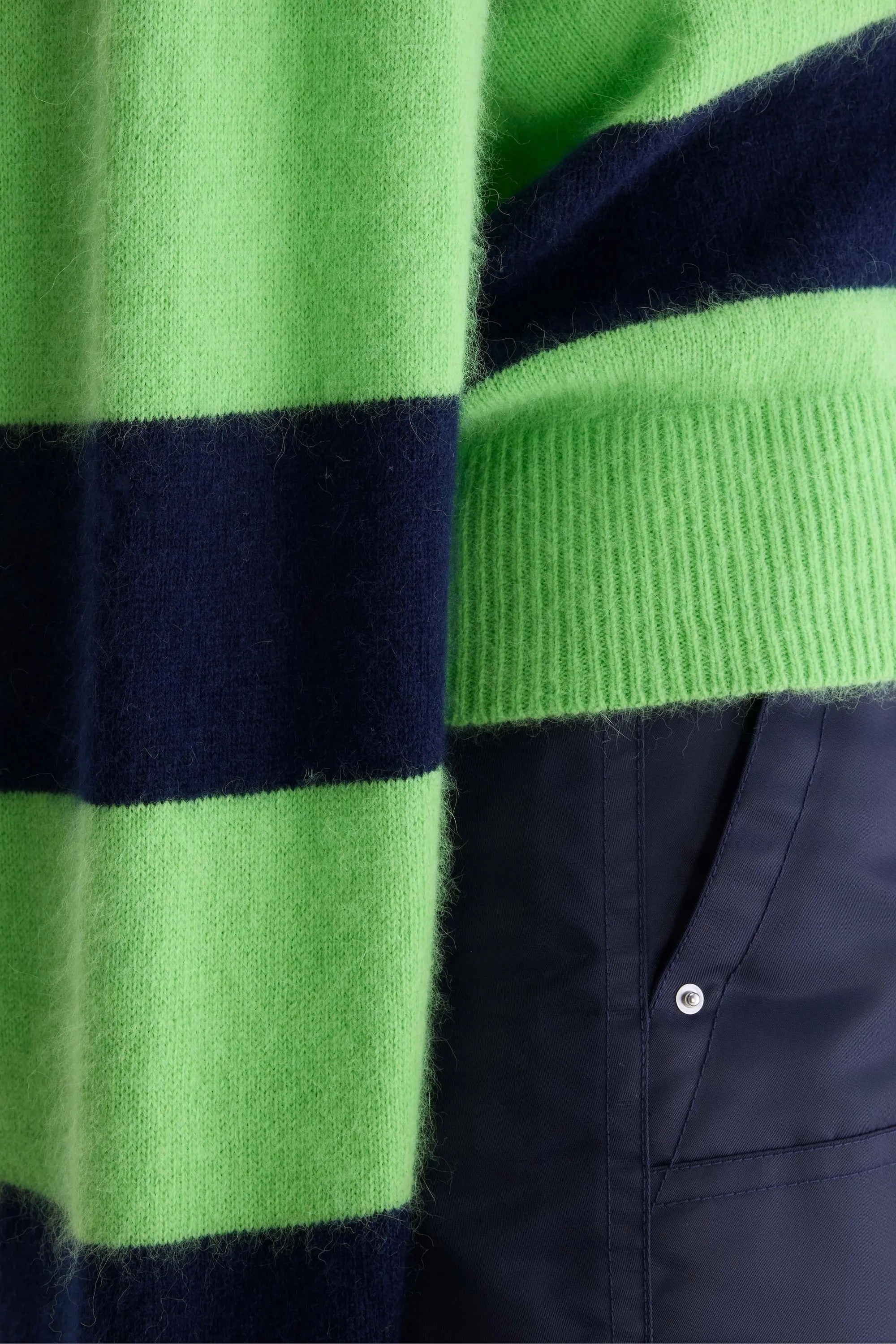 Pull polo Dusto Bellerose rayures Stripe-A — Bonny Lyon