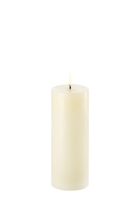 Bougie LED Pillar Ivoire