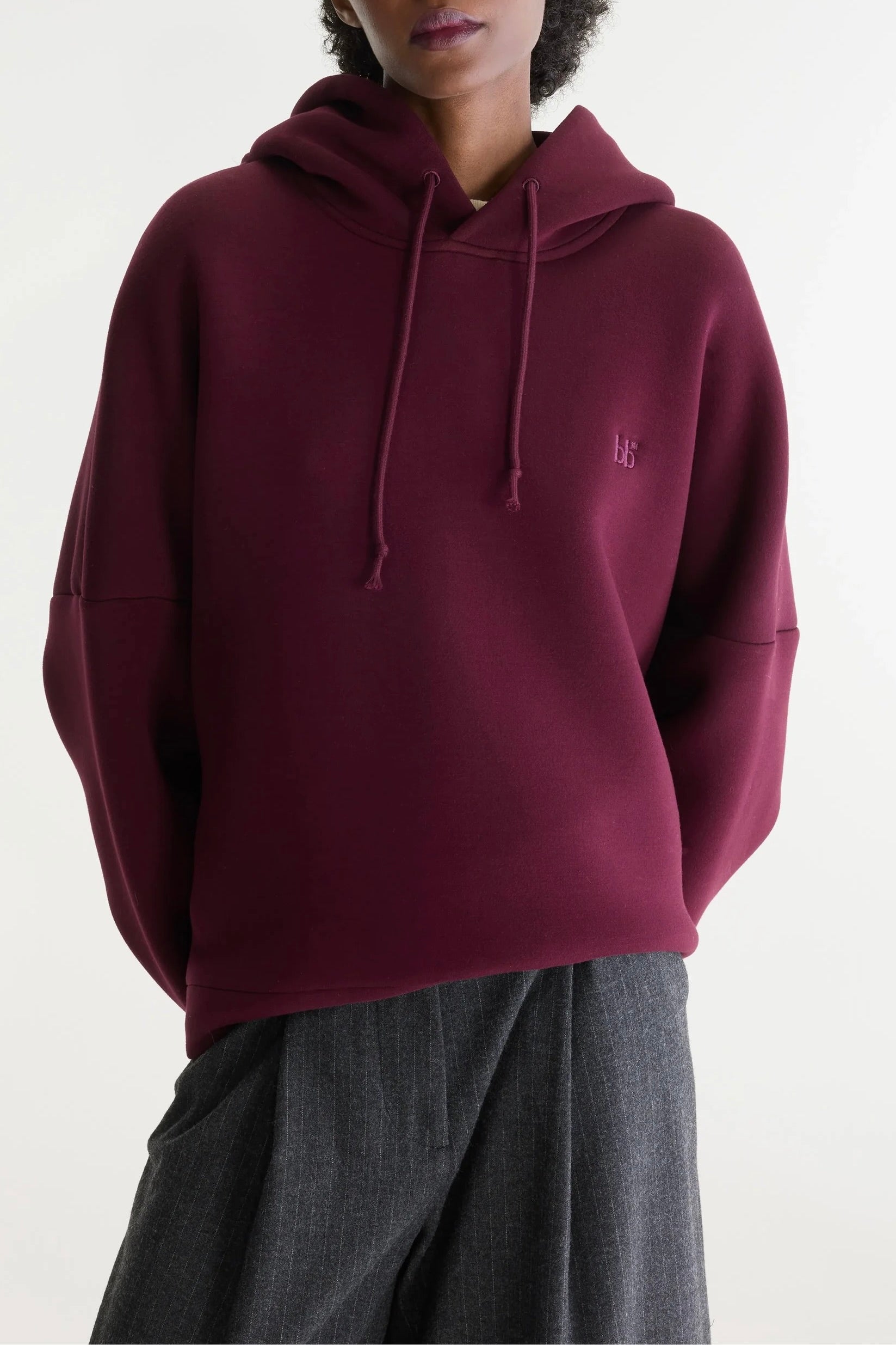 Sweatshirt oversized bordeaux Tood Bellerose -- Bonny Lyon