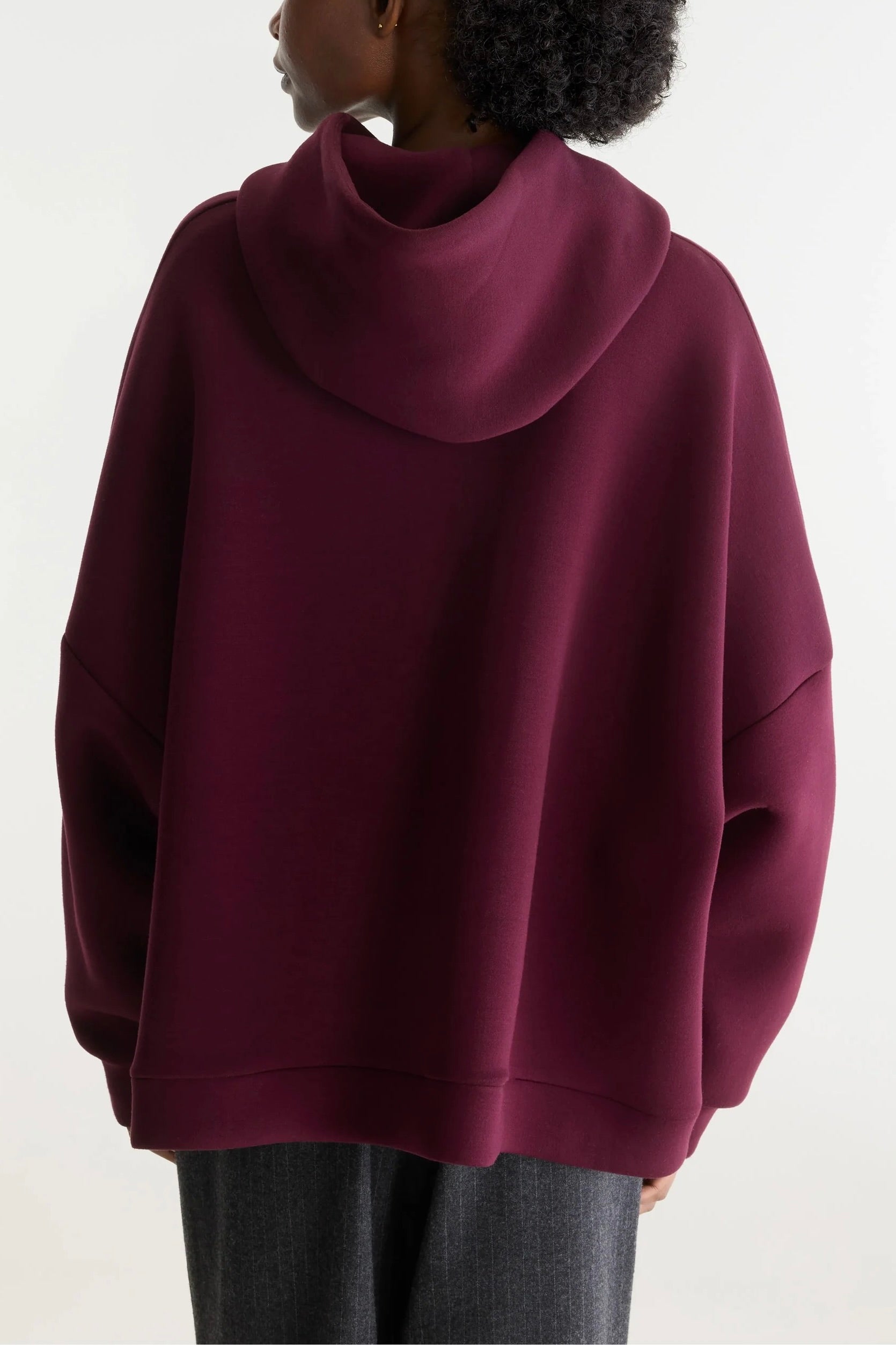 Sweatshirt oversized bordeaux Tood Bellerose -- Bonny Lyon