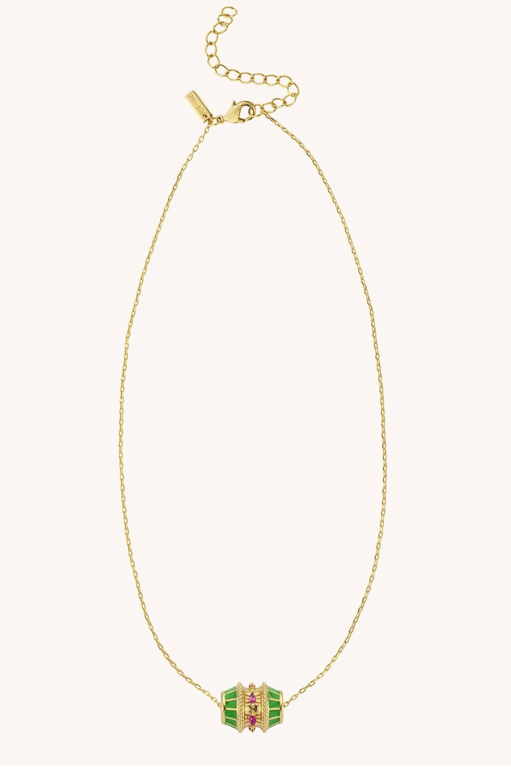 Collier Green Talisman