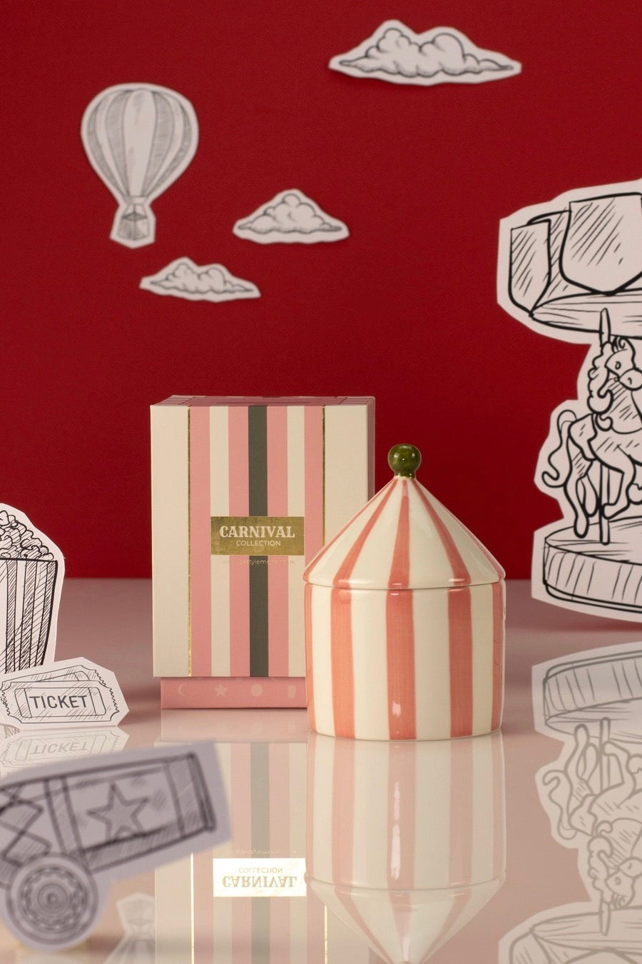 Bougie Carnaval : Figue et Néroli