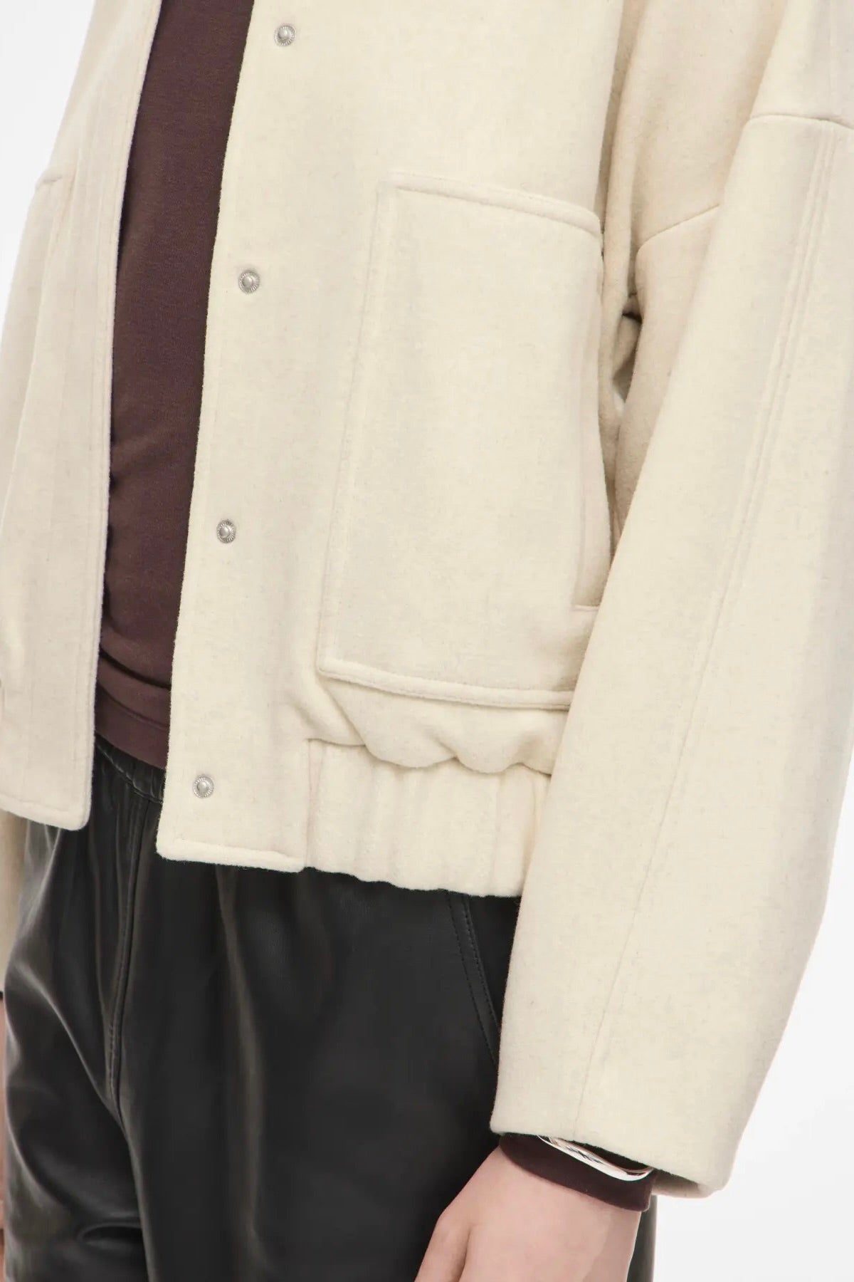 Veste Rouge Edit Rounellie Birch style bomber Bonny Lyon