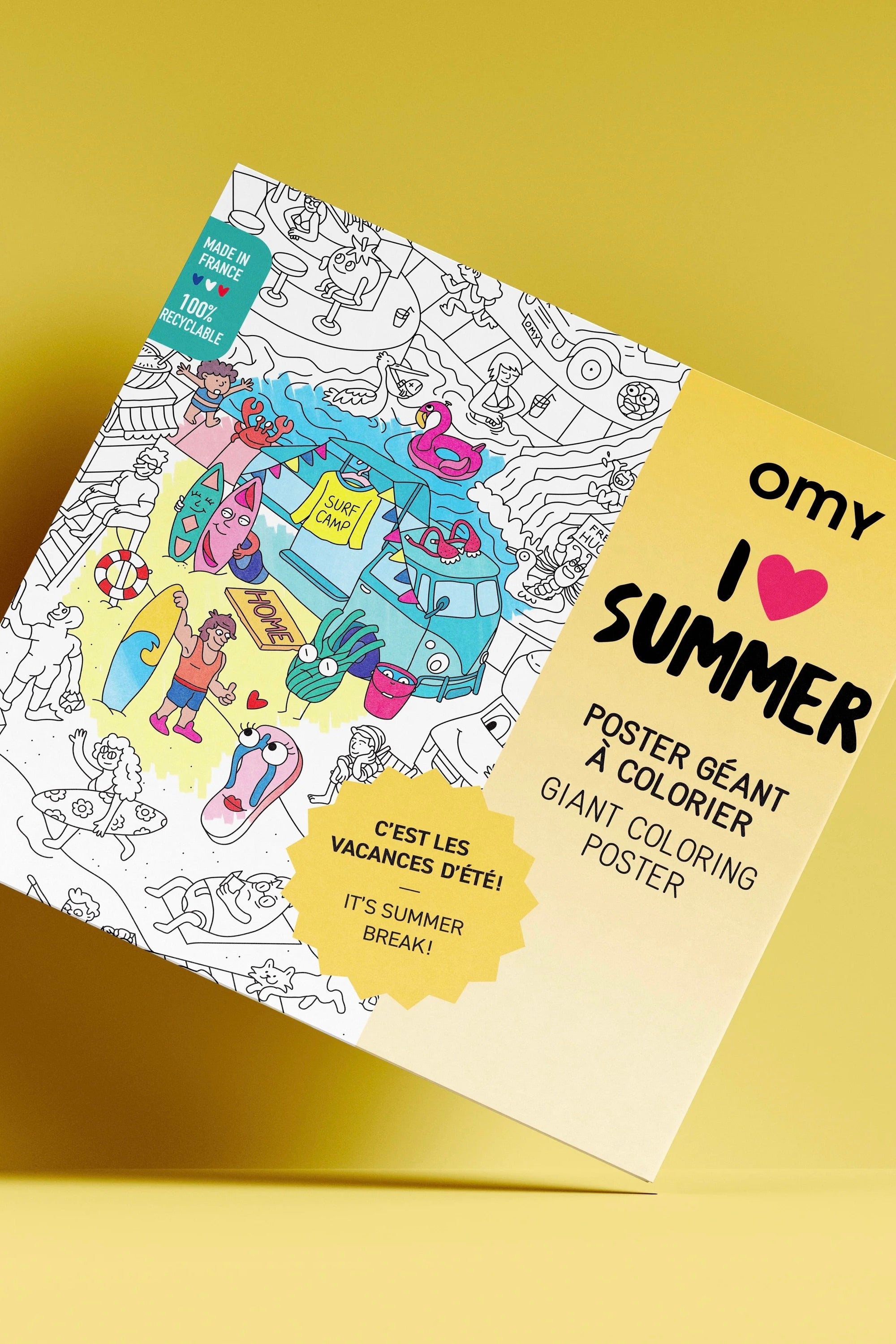 Poster Geant à Colorier