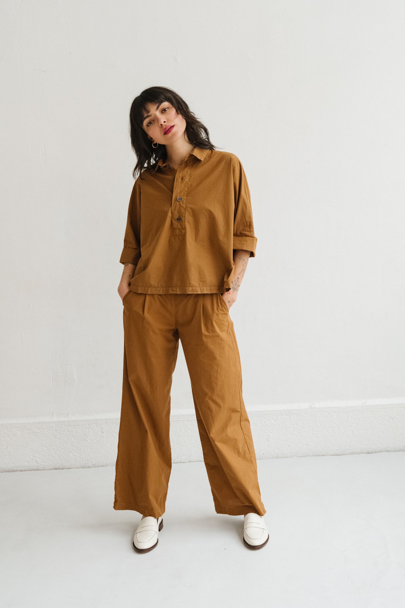 Pantalon Jean Tabac