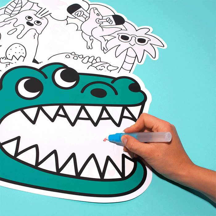 Set de Table à Colorier