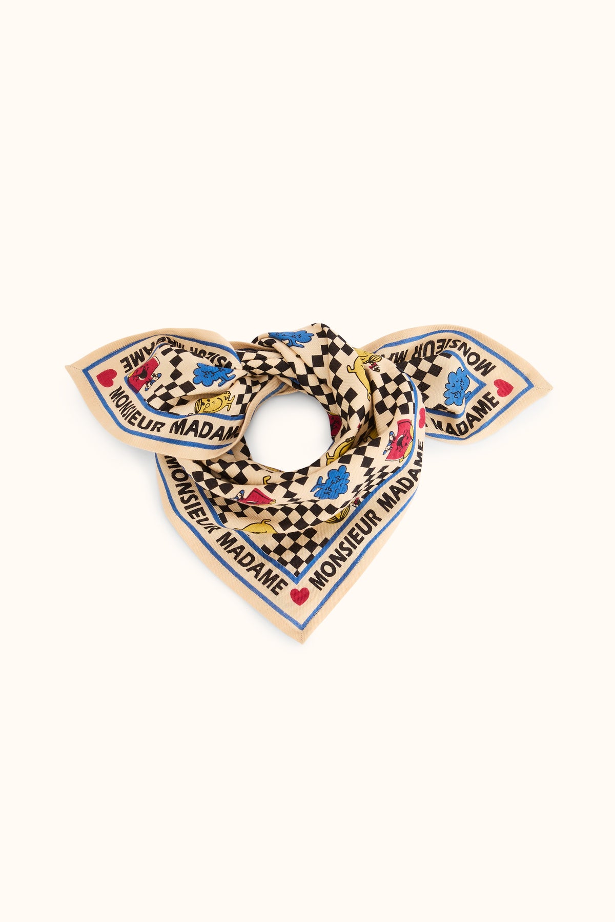 Petit foulard MAnika Collaboration MR & Mme Apaches Collections __ Bonny Lyon