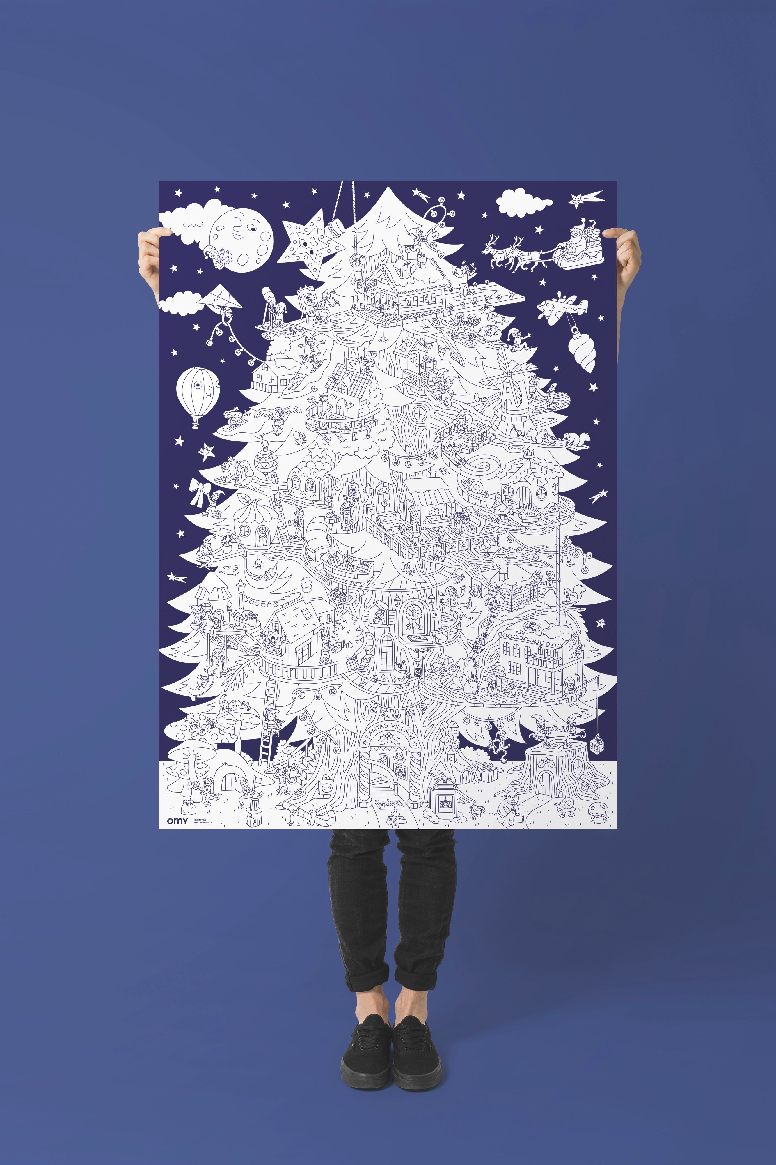 Poster Geant à Colorier