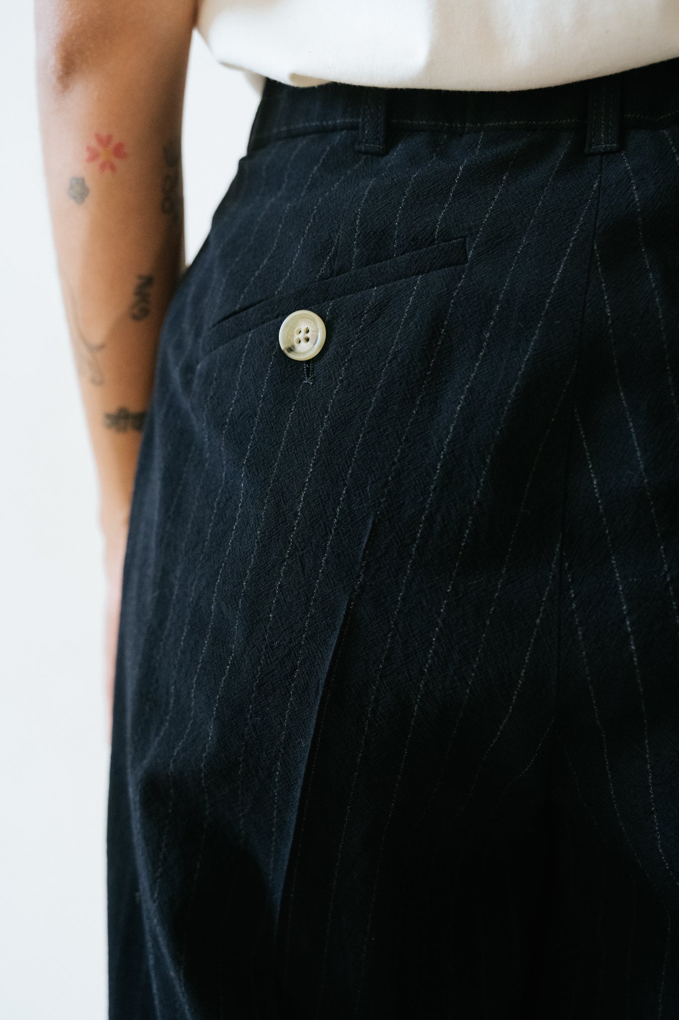 Pantalon Prom Stripes Black