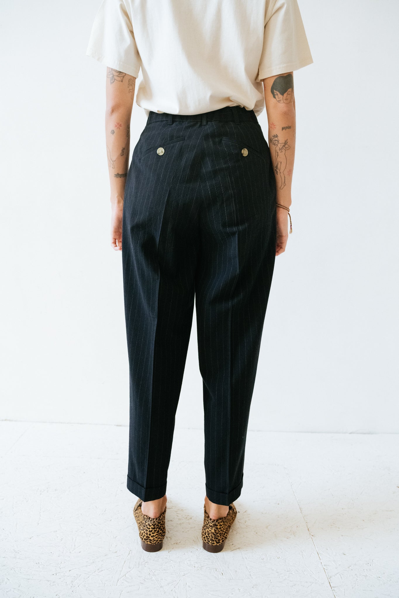 Pantalon Prom Stripes Black