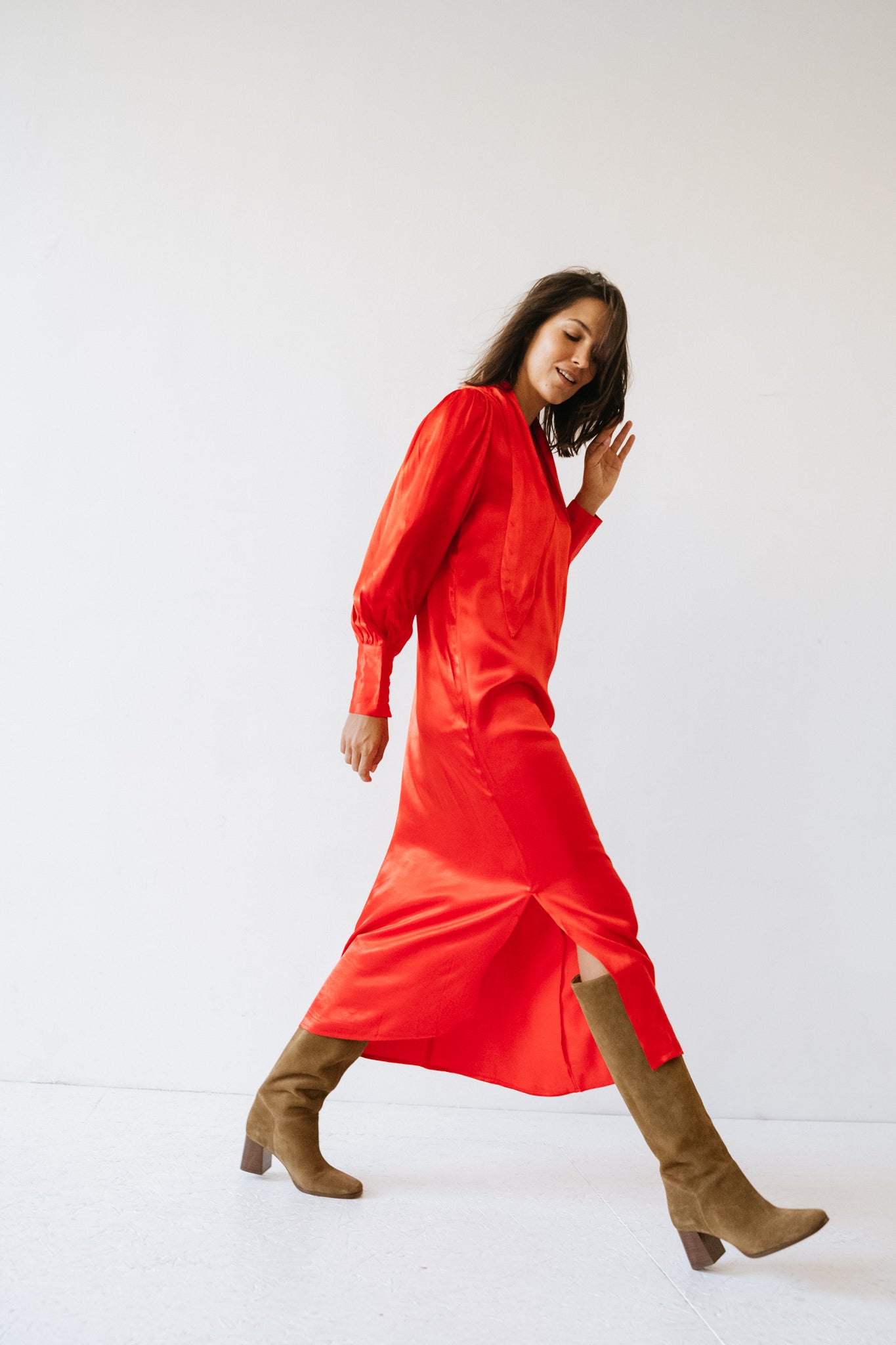 Robe Noor Rouge