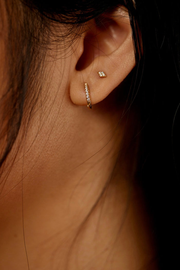 Boucle d'Oreille Brillant