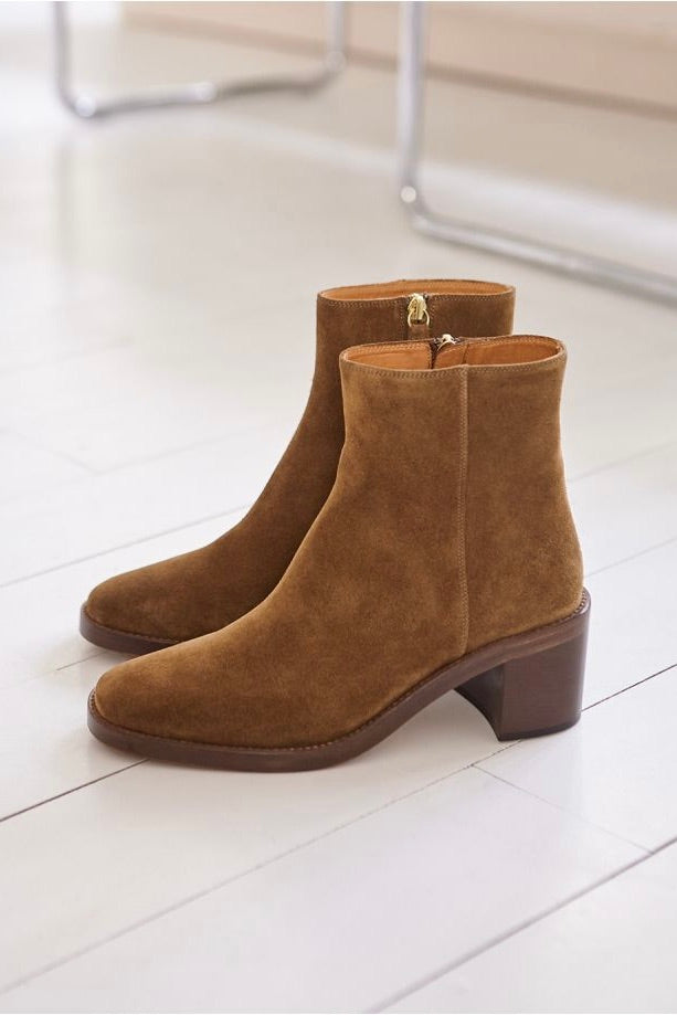 Bottines no.282 Suede Ecorce