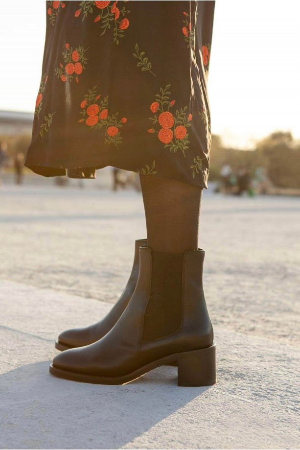 Bottines no.289 Cuir Noir