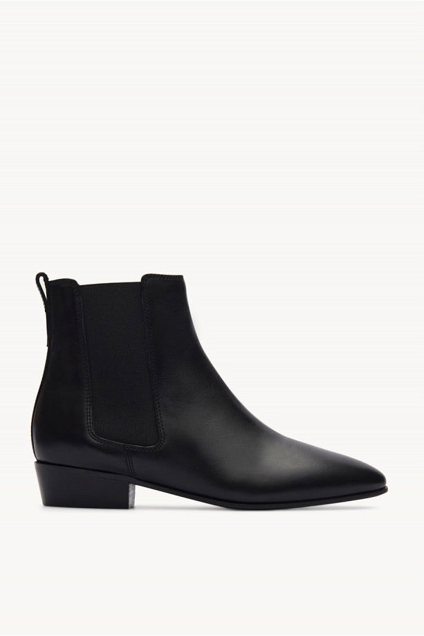 Bottines no.66 Cuir Noir